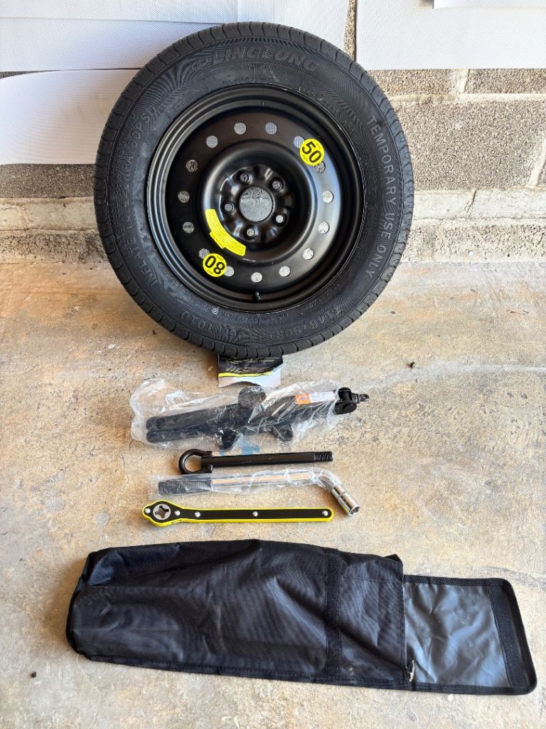 Renault Captur (2020-present day) SPACE SAVER SPARE WHEEL 16" + TOOL KIT (5 STUD VERSION)