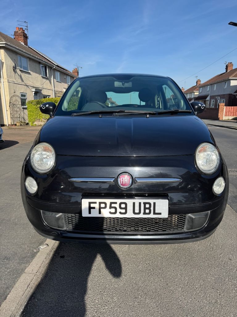 Fiat, 500, Hatchback, 2009, Manual, 1242 (cc), 3 doors