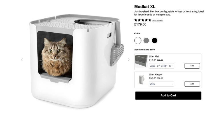 Modkat XL Litter Tray