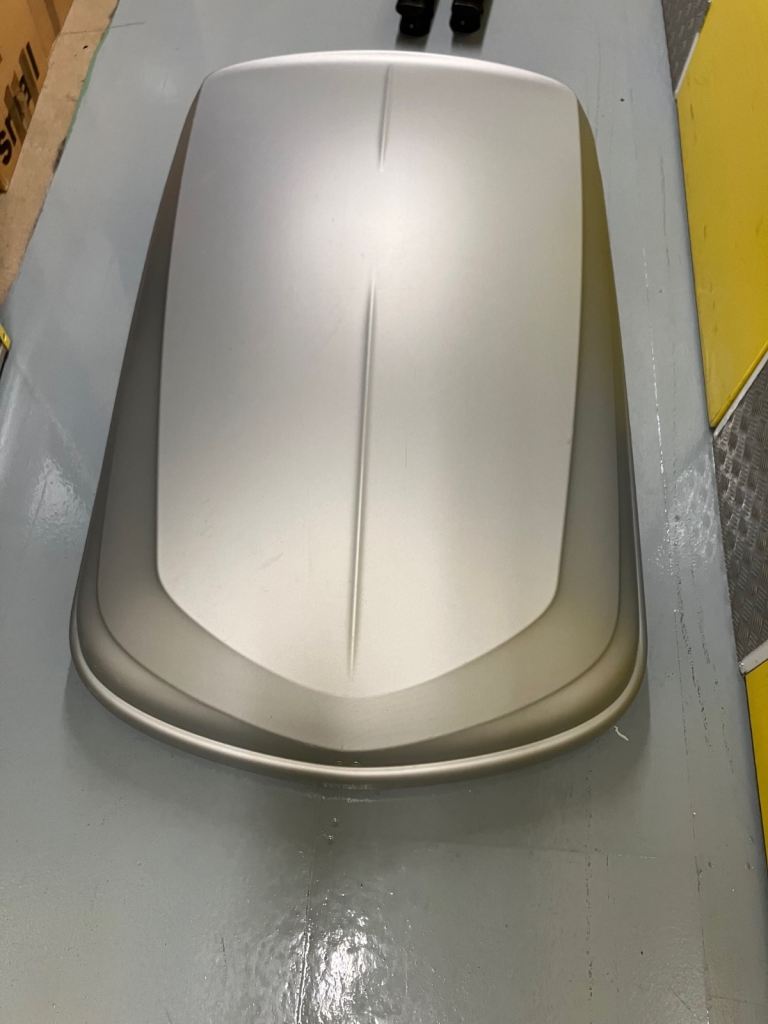 Short Wide car roof box HP38880 -: Hapro Traxer 4.6 short wide box, grey