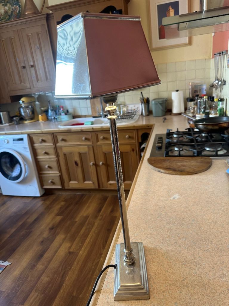 Stylish Silver furniture top lamps 