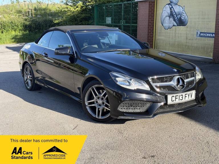 2013 Mercedes-Benz E Class E220 CDI AMG Sport 2dr 7G-Tronic CONVERTIBLE DIESEL Automatic