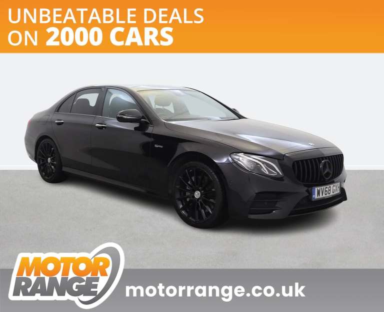 2018 Mercedes-Benz E Class E43 4Matic Premium 4dr 9G-Tronic Saloon PETROL Automatic