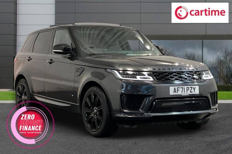 2021 71 LAND ROVER RANGE ROVER SPORT 2.0 P400E 13.1KWH HSE DYNAMIC BLACK SUV 5DR