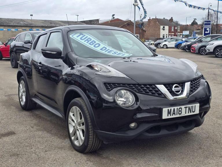 2018 Nissan Juke 1.5 Juke N-Connecta dCi 5dr HATCHBACK Diesel Manual