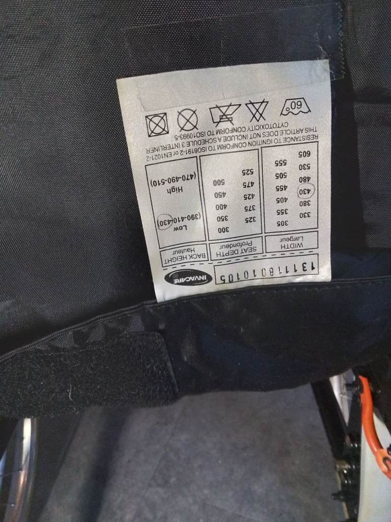 Manual wheelchair Invacare