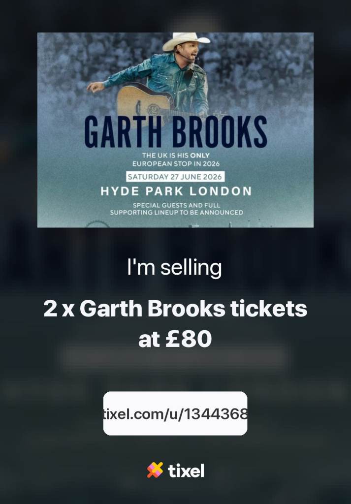 Garth Brooks at British Summer Time in Hyde Park