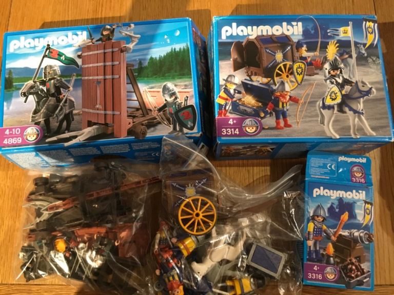 Playmobil Knights Bundle (Various Sets Castle Attack/ Transport)