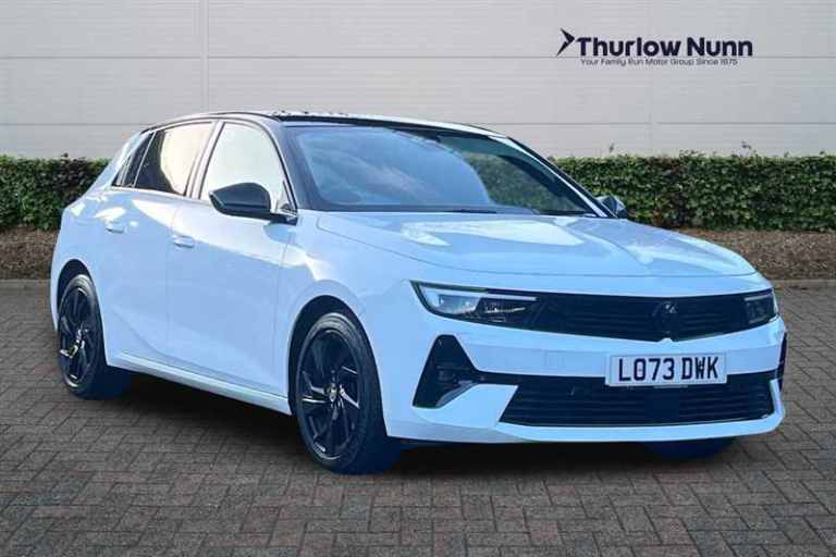 2023 Vauxhall Astra 1.2i Turbo (130 PS) GS 5 Door Petrol Hatchback Automatic  Hatchback Petrol Au...