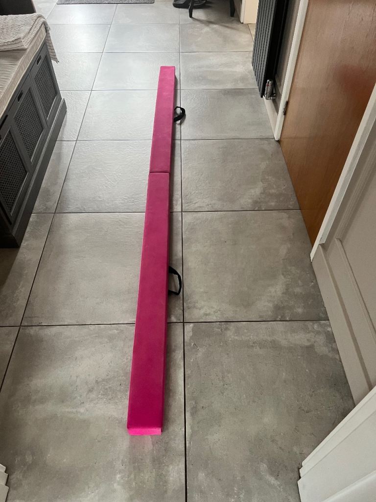 8ft folding gymnastics balance beam 