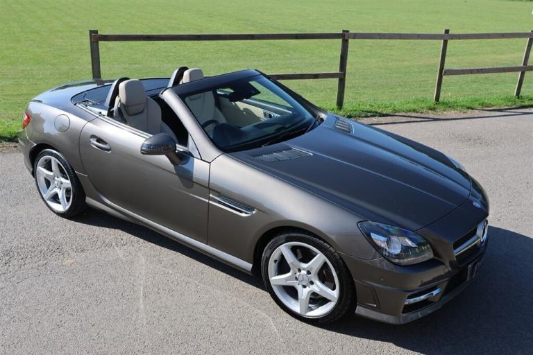 2012 Mercedes-Benz SLK 1.8 SLK250 BlueEfficiency AMG Sport Edition 125 Convertible 2dr Petrol G-T...