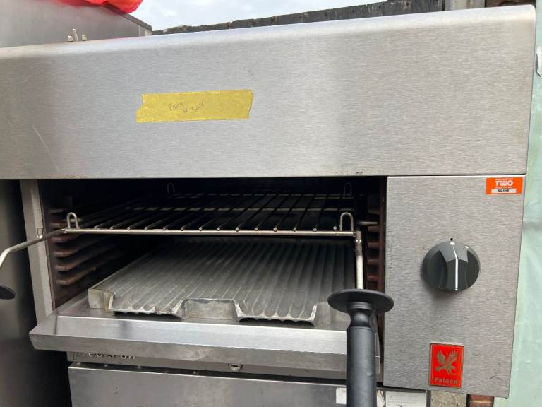 FALCON GAS SALAMANDER GRILL  Stainless Steel Commercial – Good Condition CATERING RESTAURANT 
