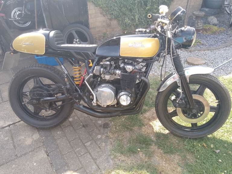 1978 classic honda cb550 unique cafe racer runs and in GC 