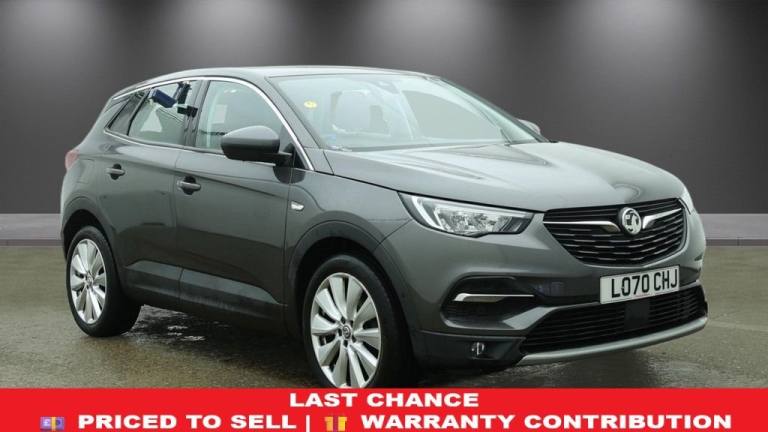 2020 Vauxhall Grandland X 1.2 Turbo Elite Nav SUV 5dr Petrol Auto 8Spd Euro 6 (s/s) (130 ps) HATC...