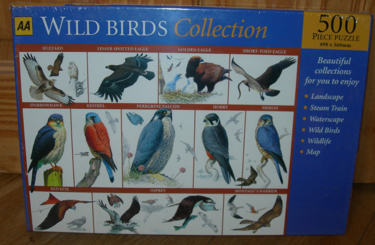 JIGSAW PUZZLE WILD BIRDS VILLAGES AA NEW SEALED