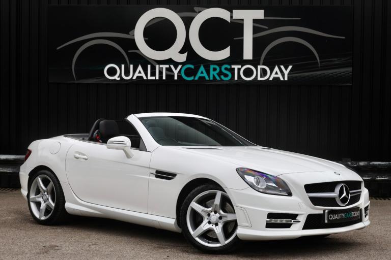 2013 '63' Mercedes SLK 200 AMG Sport Automatic *Polar White + AirScarf *