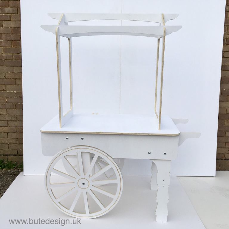 Painted candy cart 