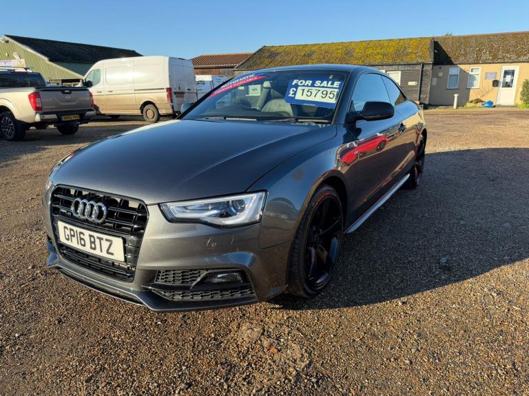 2016 Audi A5 3.0 TDI 245 Quattro Black Ed Plus 2dr S Tronic COUPE Diesel Automatic