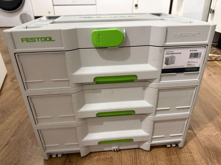 Festool Sortainer SYS3-SORT/3 M 337 – As Good As New