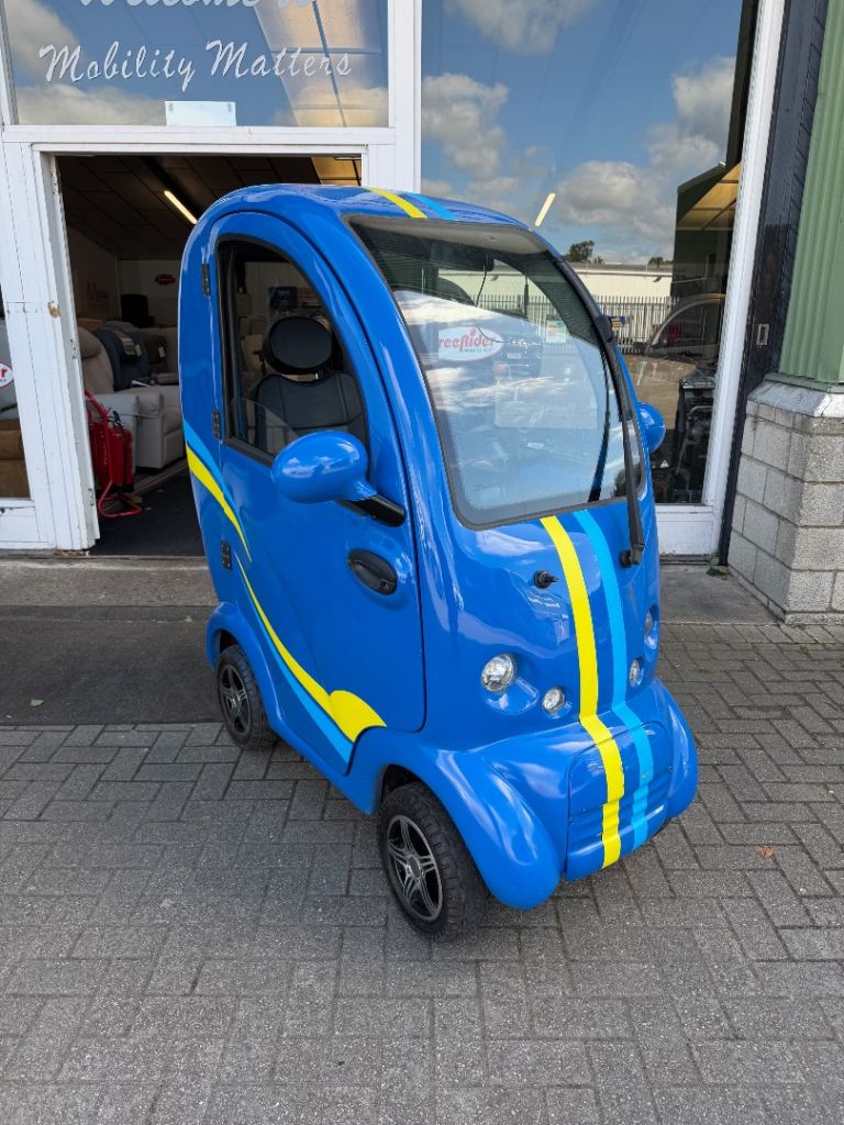 Blue Mobility Scooter Car – Good Condition