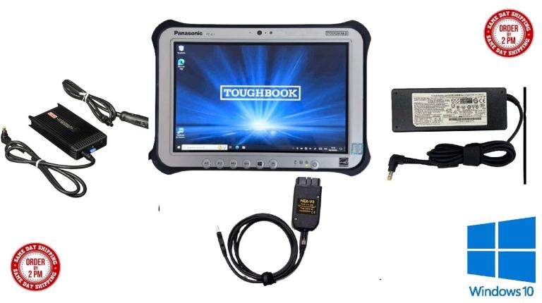 VAGCOM VCDS DIAGNOSTIC TABLET FZ-G1 PANASONIC
