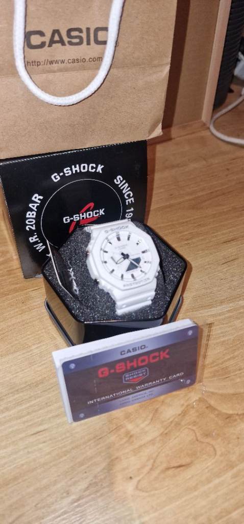Casio G-Shock White Watch brands new
