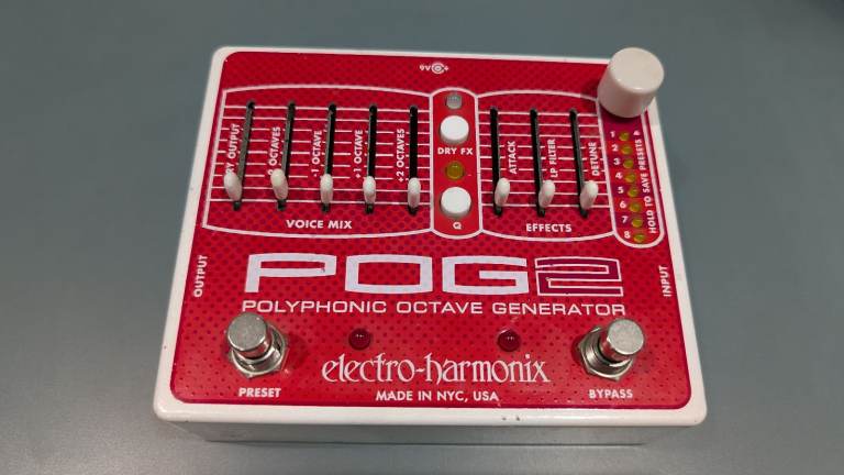 Electro-Harmonix POG2 Polyphonic Octave Generator - Good Condition