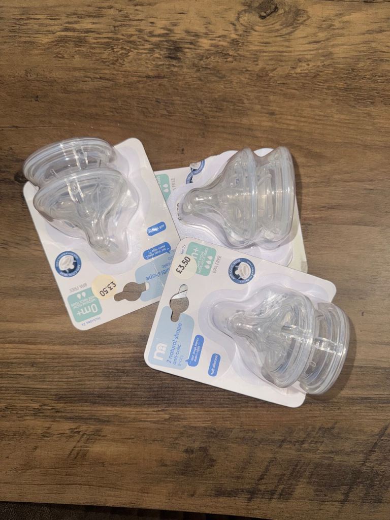 Mothercare teats (6 pieces)
