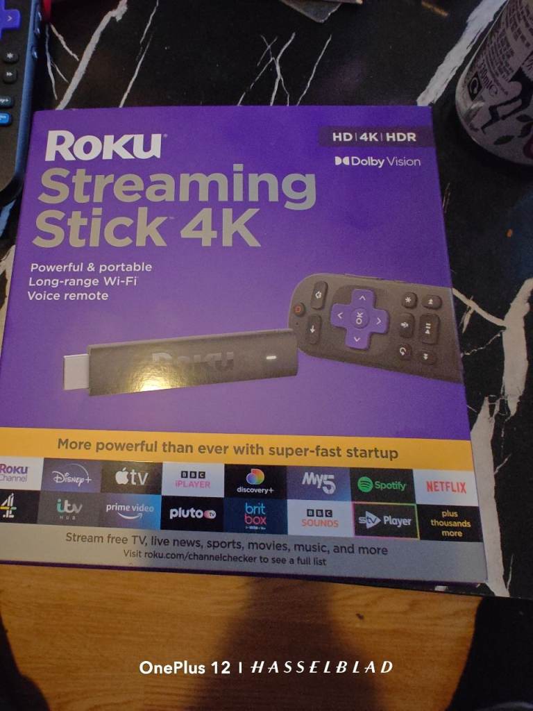Roku Streaming Stick 4K - Brand New, Unopened