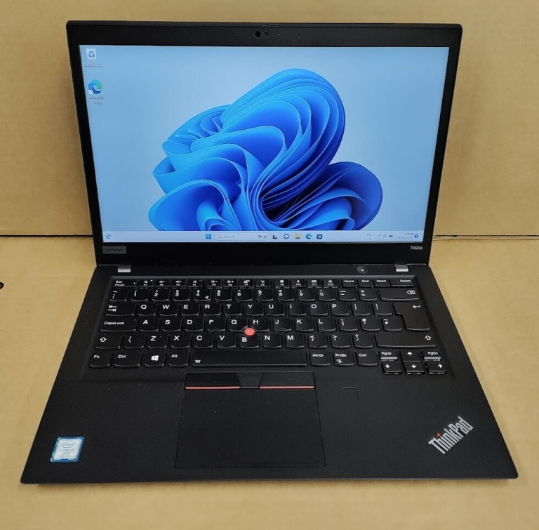 Lenovo ThinkPad T490 laptop 256gb SSD Intel Quad Core i5 8265U pro Full HD IPS screen