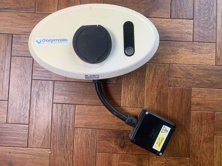 Chargemaster external wall mount EV charger