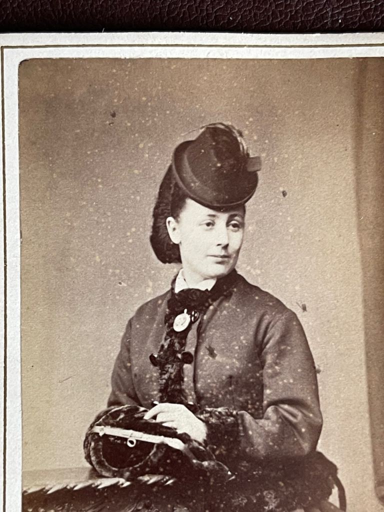 Antique Photographic Portrait of Belfast Gentry 