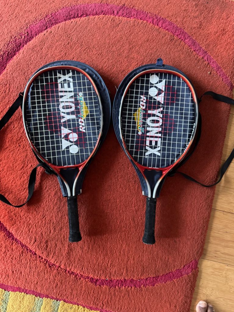 image for Junior Yonex Tennis Racket 21 with Cover - REDUCED 