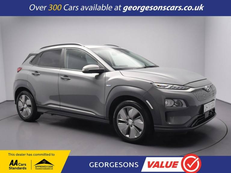 2020 Hyundai KONA 39kWh Premium SUV 5dr Electric Auto (10.5kW Charger) (136 ps) Automatic