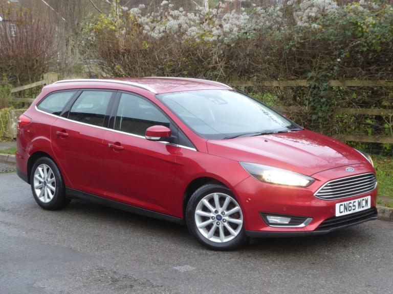 2015 Ford Focus 1.5 TDCi 120 Titanium 5dr EURO 6 ULEZ £20 Road TAX ESTATE Diesel Manual