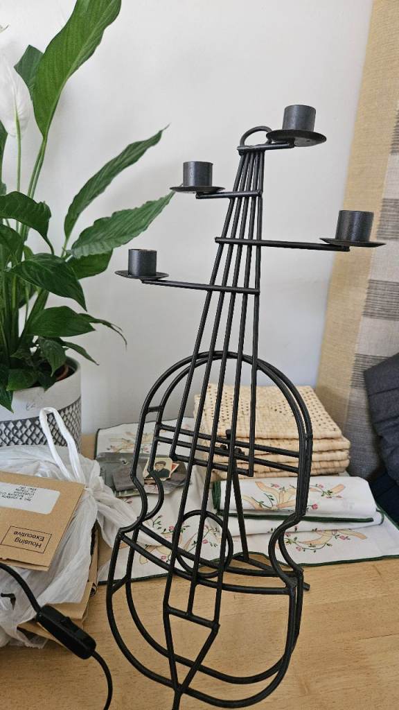 2 beautiful candle holders