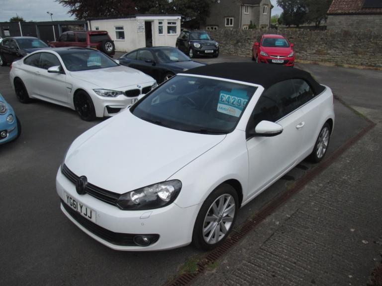 2011 Volkswagen Golf 1.6 TDI BlueMotion Tech SE 2dr CABRIOLET . CONVERTIBLE Diesel Manual