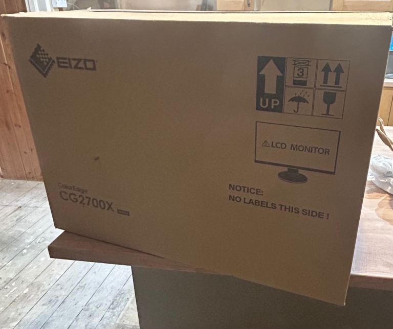 EIZO MONITOR CG2700X WARRANTY DEC 2029