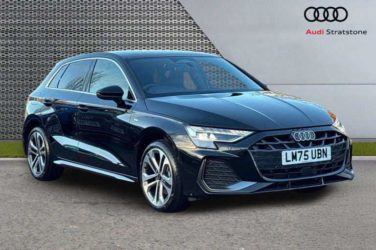 2025 Audi A3 1.5 TFSI e 204 S Line 5dr S Tronic [Tech Pack] Hatchback Plug-In Hy Automatic