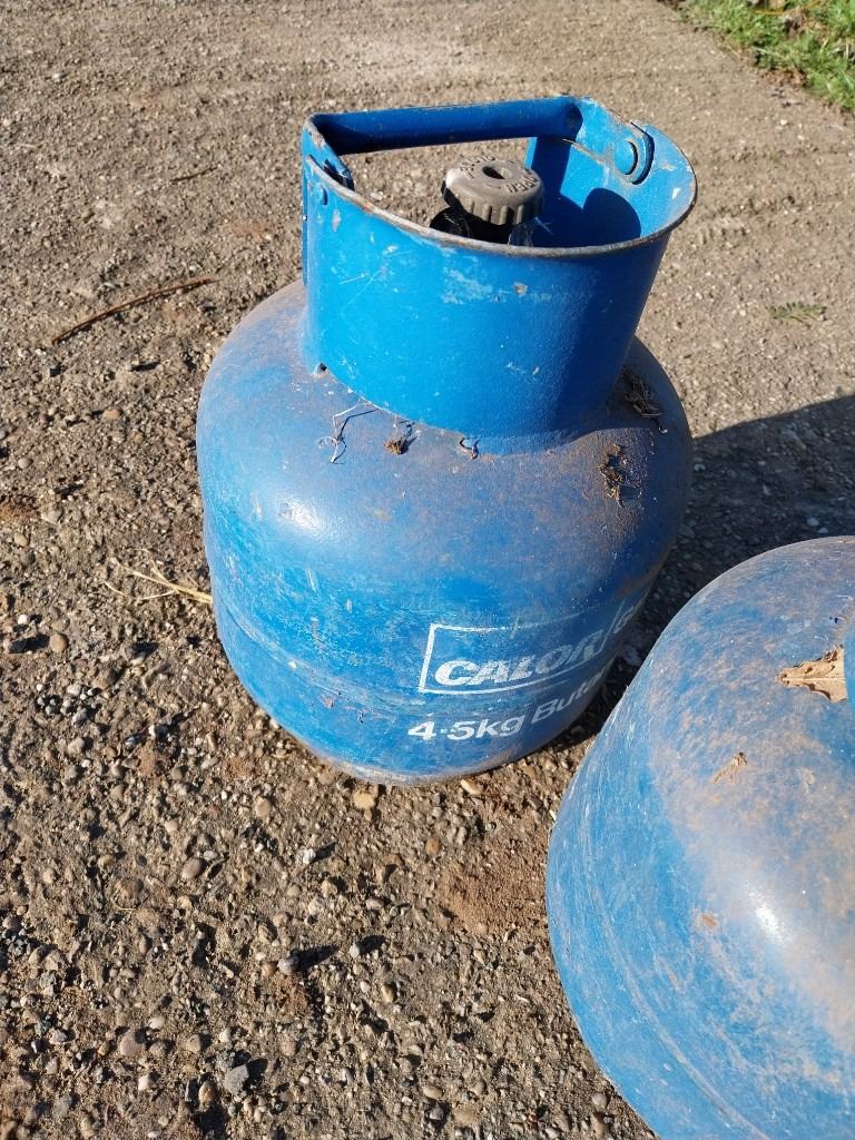 4.5kg empty butane calor gas bottle 