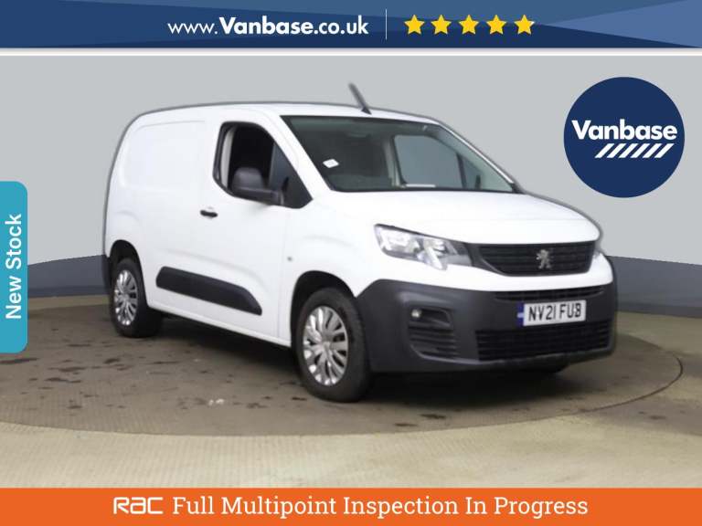 2021 Peugeot Partner 1.5 BlueHDi 1000 Professional Standard Panel Van 5dr Diesel Manual SWB Euro ...