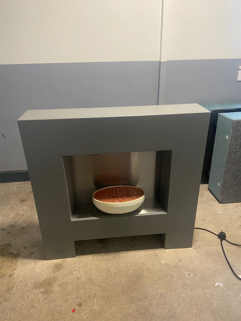Electric fire and fireplace 