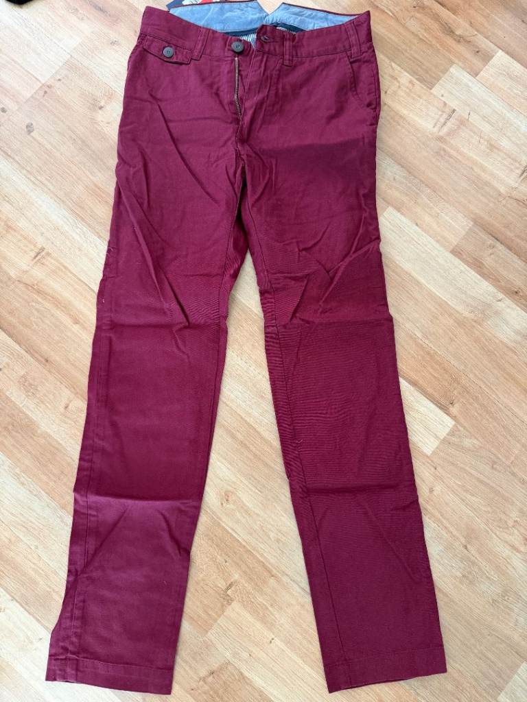 new Penfield Millwood trousers in a great red colour.