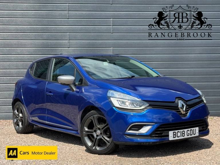 2018 18 RENAULT CLIO 0.9 TCE GT LINE HATCHBACK 5DR PETROL MANUAL EURO 6 (S/S)