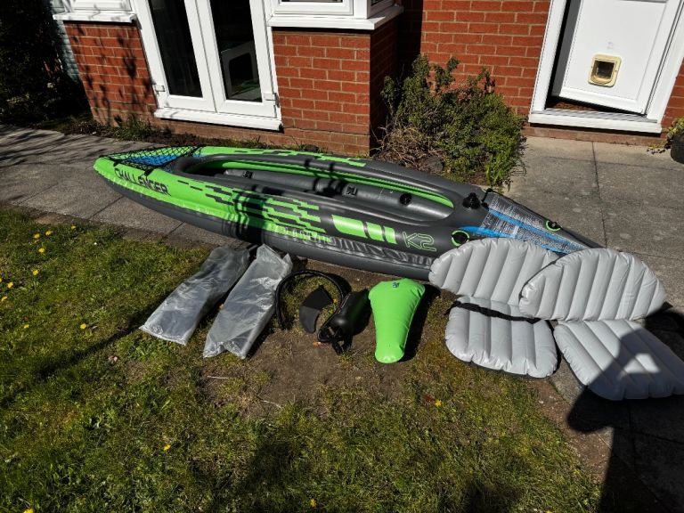 Intex challenger inflatable kayak 