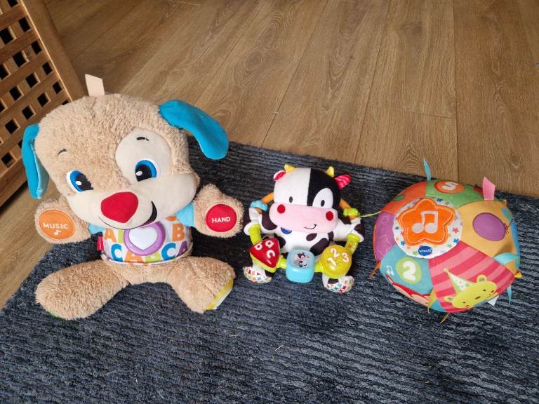 Vtech fisher price musical toys baby toddler x3 bundle