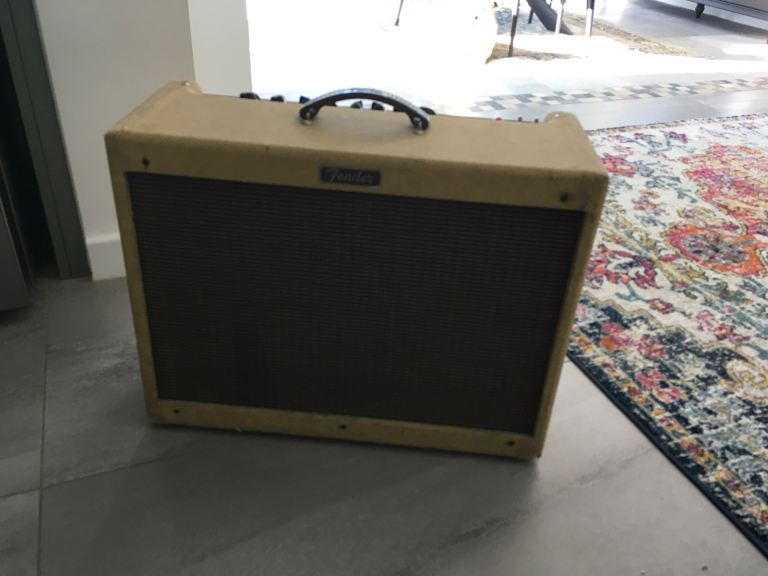 Fender blues delux amp - not re ossue