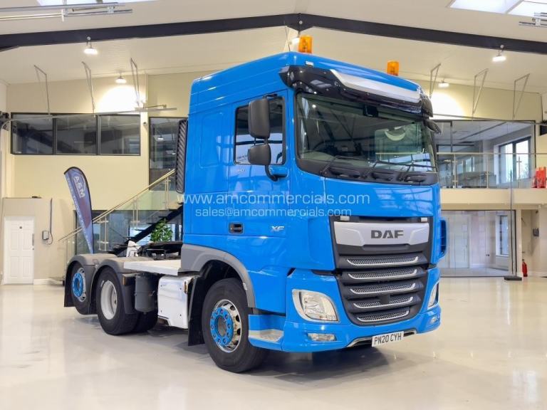 2020 (20) DAF XF 480 6X2 TAG SPACECAB