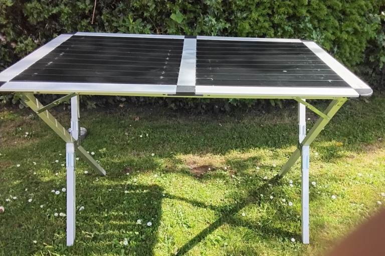 Large Camping Caravaning Aluminum Folding Table
