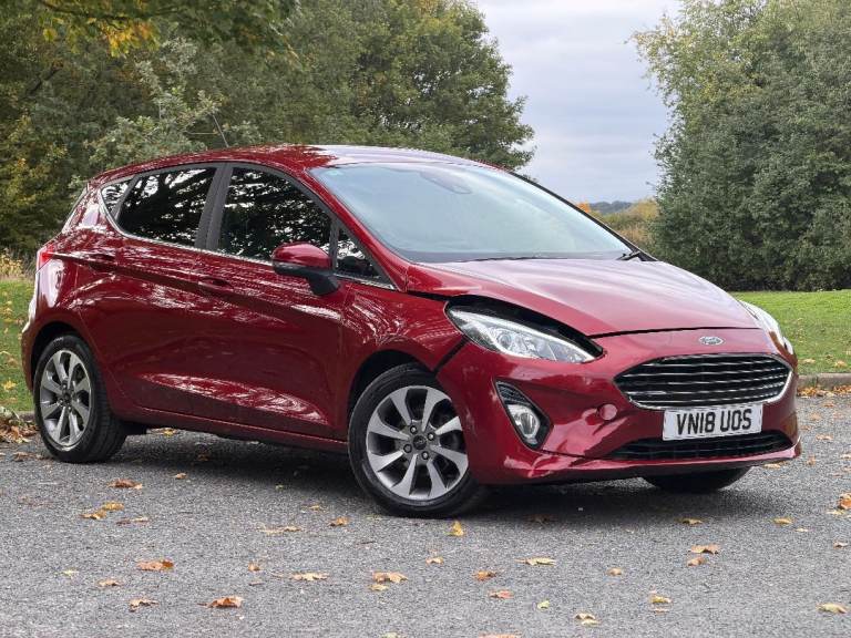 2018 FORD FIESTA TITANIUM 1.0 ECOBOOST  CARPLAY HEATED SEATS/S WHEEL CAMERA SALVAGE CAT N